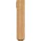 Ekena Millwork Funston Craftsman Smooth Bracket w/ Offset Brace, Western Red Cedar, 7 1/2"W x 30"D x 38"H BKT0806X30X38FST04SWR - alternate 4